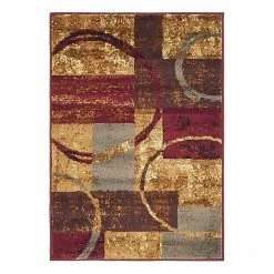 Top Square Kurzflorteppich Soulmate II - Polypropylene / Baumwolle - Mehrfarbig - 65 x 90 cm