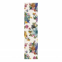 Top Square Läufer Sunshine I - Polypropylene / Baumwolle - Elfenbein