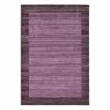 Top Square Kurzflorteppich Good Times III - Polypropylene / Baumwolle - Violett - 185 x 275 cm
