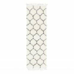 Top Square Läufer Top Shag I - Polypropylene / Jute - Creme