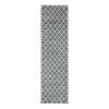 Top Square Läufer Temara Shag IV - Polypropylene / Jute - Grau - 80 x 305 cm
