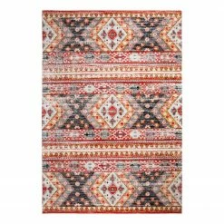 Andiamo In-/Outdoorteppich Bonnie III - Polypropylen - Creme / Rot - 120 x 170 cm