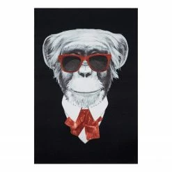 Andiamo Kurzflorteppich Karl der Affe - Polyamid- Rot