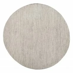 THEKO die markenteppiche Wolltepich Imaba Super II - Schurwolle - Sandgrau