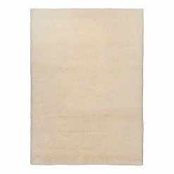 THEKO die markenteppiche Wollteppich Royal Double I - Schurwolle - Blanc - 120 x 180 cm
