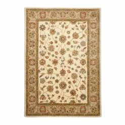 THEKO die markenteppiche Wollteppich Royal Ziegler I - Schurwolle - Braun - 120 x 180 cm