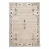 THEKO die markenteppiche Wollteppich Royal Berber 018 I - Schurwolle - Melange - 70 x 140 cm