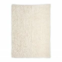THEKO die markenteppiche Wollteppich Flokos 1250 I - Schurwolle - Natural - 190 x 290 cm