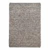 THEKO die markenteppiche Wollteppich Berberina Super - Schurwolle - Grau - 70 x 130 cm