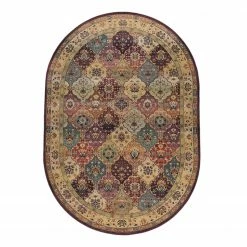 THEKO die markenteppiche Kurzflorteppich Gabiro 208 II - Polypropylene - Rot - 120 x 180 cm