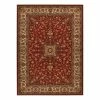 THEKO die markenteppiche Wollteppich Turan 859 I - Wolle - Rot - 133 x 190 cm