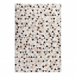 THEKO die markenteppiche Fellteppich Kobe I - Leder - Natural Multi - 120 x 180 cm