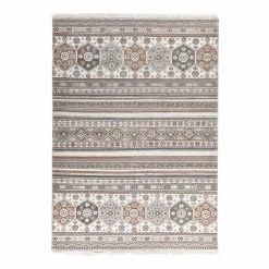 THEKO die markenteppiche Wollteppich Imperial Schaal - Schurwolle - Natur - 40 x 60 cm