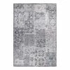 Kayoom Kurzflorteppich Rhodin 1225 - Polyester - Grau - 80 x 150 cm