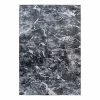 Kayoom Kurzflorteppich Rhodin 1425 - Polyester - Grau / Weiß - 120 x 170 cm