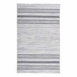 Kayoom Kurzflorteppich Maya 100 - Polyester - Grau - 160 x 230 cm