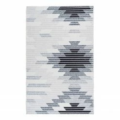Kayoom Kurzflorteppich Maya 500 - Polyester - Grau - 200 x 290 cm