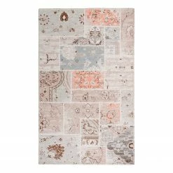 Kayoom Kurzflorteppich Peron 200 - Polyester - Multi - 160 x 230 cm