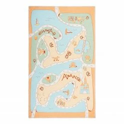 Kayoom Kinderteppich Bambini 200 II - Polyester - Mehrfarbig