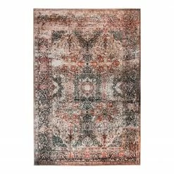 Kayoom Kurzflorteppich Saphira 200 - Polyester - Beige - 160 x 230 cm