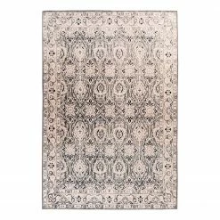 Kayoom Kurzflorteppich Saphira 300 - Polyester - Beige - 160 x 230 cm