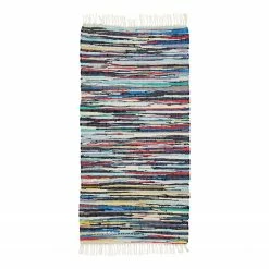 Andiamo Wollteppich Multi - Baumwolle - Multicolor - 60 x 120 cm