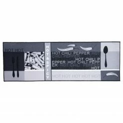 Andiamo Kurzflorteppich Hot Pepper - Polyamid - Anthrazit