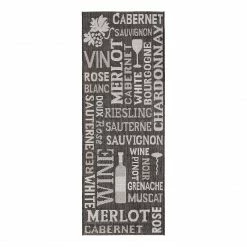 Andiamo In-/Outdoorläufer Arizona III - Polypropylen - Anthrazit / Hellgrau