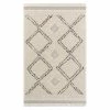 Mint Rugs Hochflorteppich Aranos - Polypropylen - Creme / Grau - 160 x 230 cm