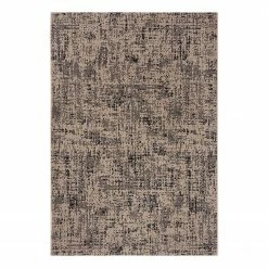 Freundin Home Collection In-/Outdoorteppich Willa - Polypropylen - Beige / Schwarz - 160 x 230 cm