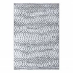 Freundin Home Collection Kurzflorläufer Pangala - Polypropylen - Silbergrau