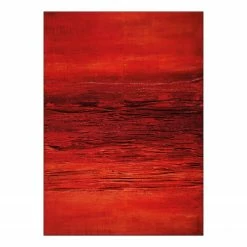 Trendline Kurzflorteppich Sun & Surf - Polyester - Rot - 170 x 240 cm