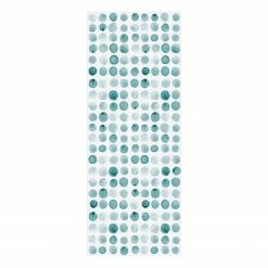 Contento Läufer Matteo Watercolour - Vinyl - Türkis