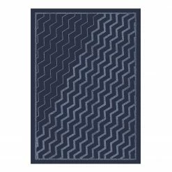 Contento Vinylteppich Matteo Scandinavian - Vinyl - Blau / Grau - 170 x 240 cm