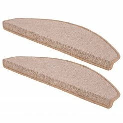 Andiamo Stufenmatte Bob (15er-Set) - Polypropylen - Beige