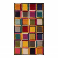 Flair Rugs Kurzflorteppich Waltz - Polypropylene - Multi - 120 x 170 cm