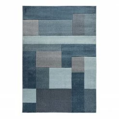 Flair Rugs Kurzflorteppich Cosmos - Polypropylene - Jeansblau - 160 x 230 cm