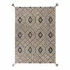 Flair Rugs Wollteppich Diego - Wolle - Grau - 160 x 230 cm