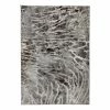 Flair Rugs Kurzflorteppich Lyra - Polypropylene - Silber - 160 x 230 cm