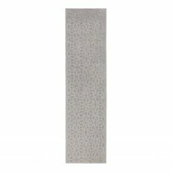 Flair Rugs Läufer Argento - Polypropylene - Silber - 66 x 230 cm