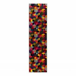 Flair Rugs Läufer Dynamic - Polypropylene - Multi - 66 x 230 cm