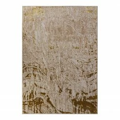 Flair Rugs Kurzflorteppich Arissa - Polypropylene - Gold - 120 x 170 cm