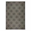 Flair Rugs Kurzflorteppich Milan I - Polypropylene - Anthrazit / Beige - 160 x 230 cm