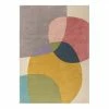 Flair Rugs Wollteppich Glow - Wolle - Multicolor - 120 x 170 cm
