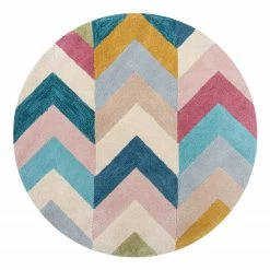 Flair Rugs Kurzflorteppich Chroma I - Polyester - Multi