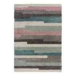 Flair Rugs Kurzflorteppich Deka - Polypropylene - Blau - 160 x 230 cm