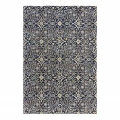 Flair Rugs Kurzflorteppich Daphne - Polypropylene - Blau / Multi - 160 x 230 cm