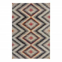 Flair Rugs Kurzflorteppich Frances - Polypropylene - Multi - 160 x 230 cm