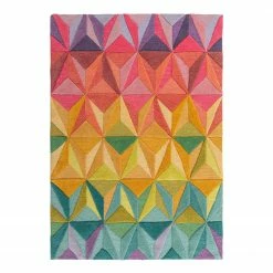 Flair Rugs Kurzflorteppich Reverie - Wolle - Multi - 120 x 170 cm