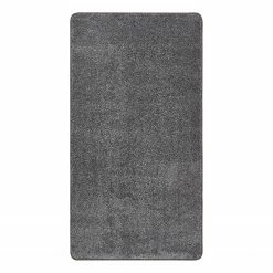 Andiamo Kurzflorteppich Parla - Polypropylen - Steingrau - 57 x 110 cm